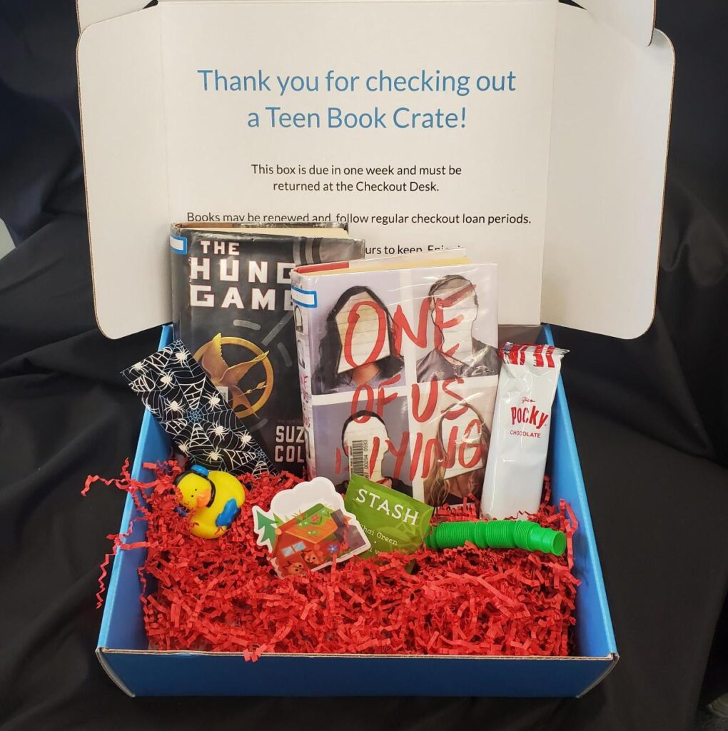 Teen Book Crates