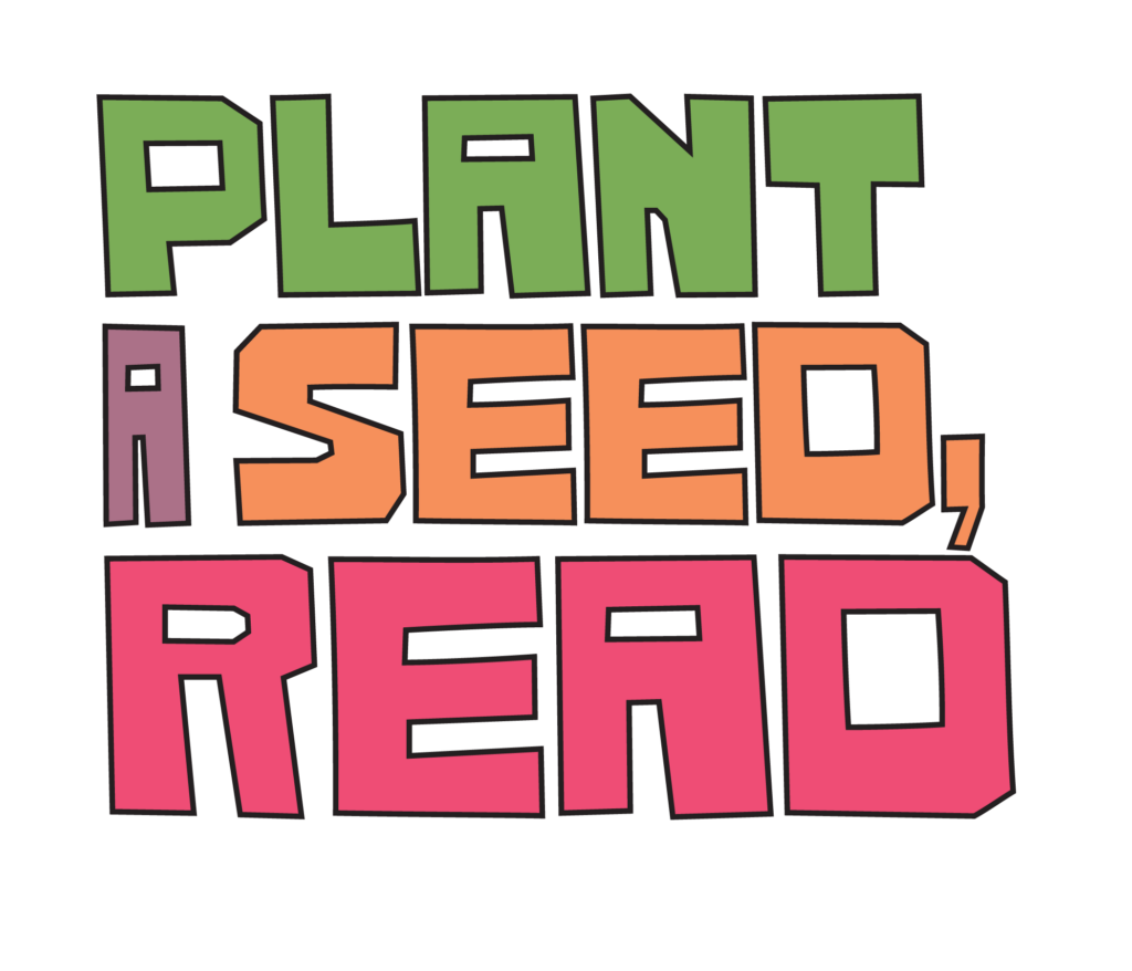 Plant a seed, read logo.