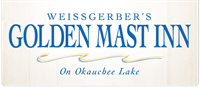 Golden Mast Inn logo.